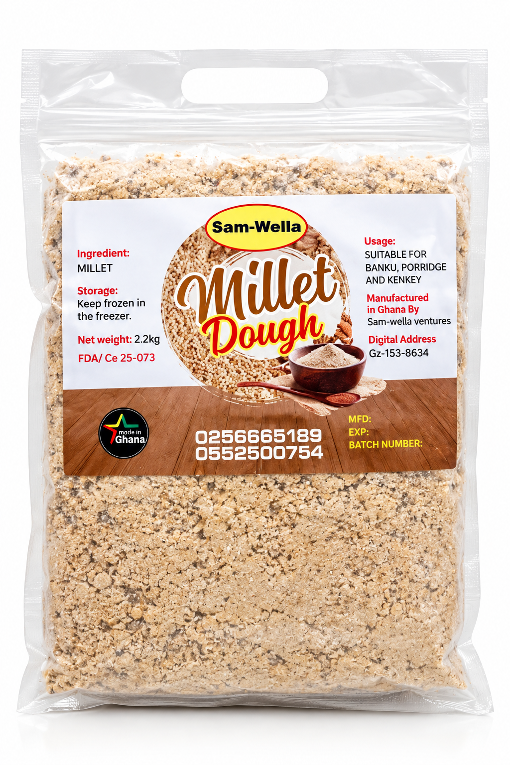 Millet Dough