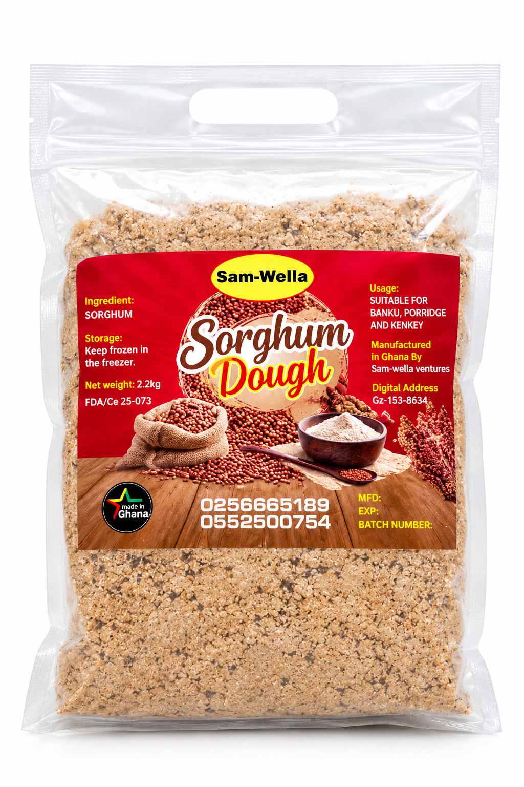Sorghum Dough
