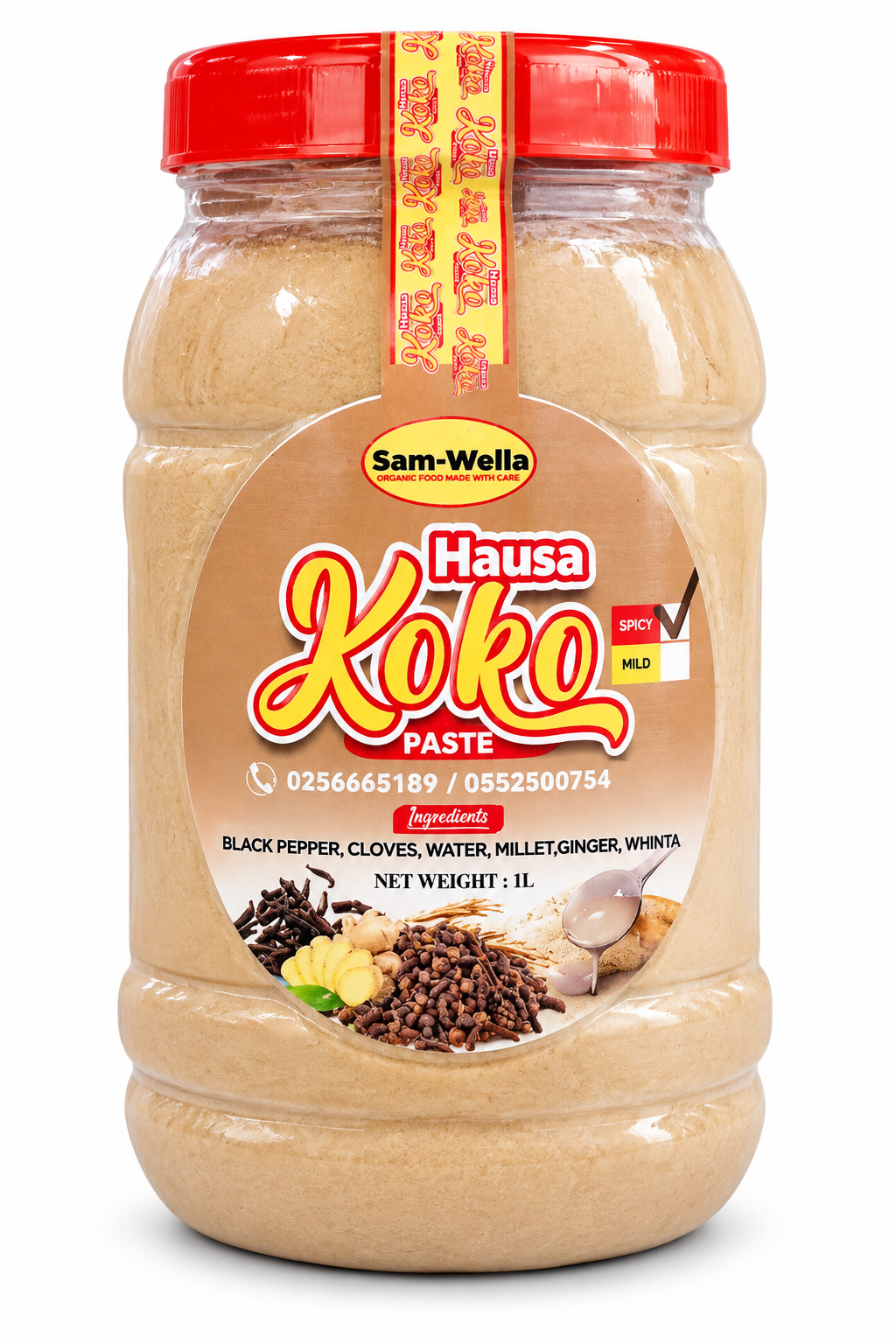 Millet Hausa Koko Paste [Spicy] - 5 Litre