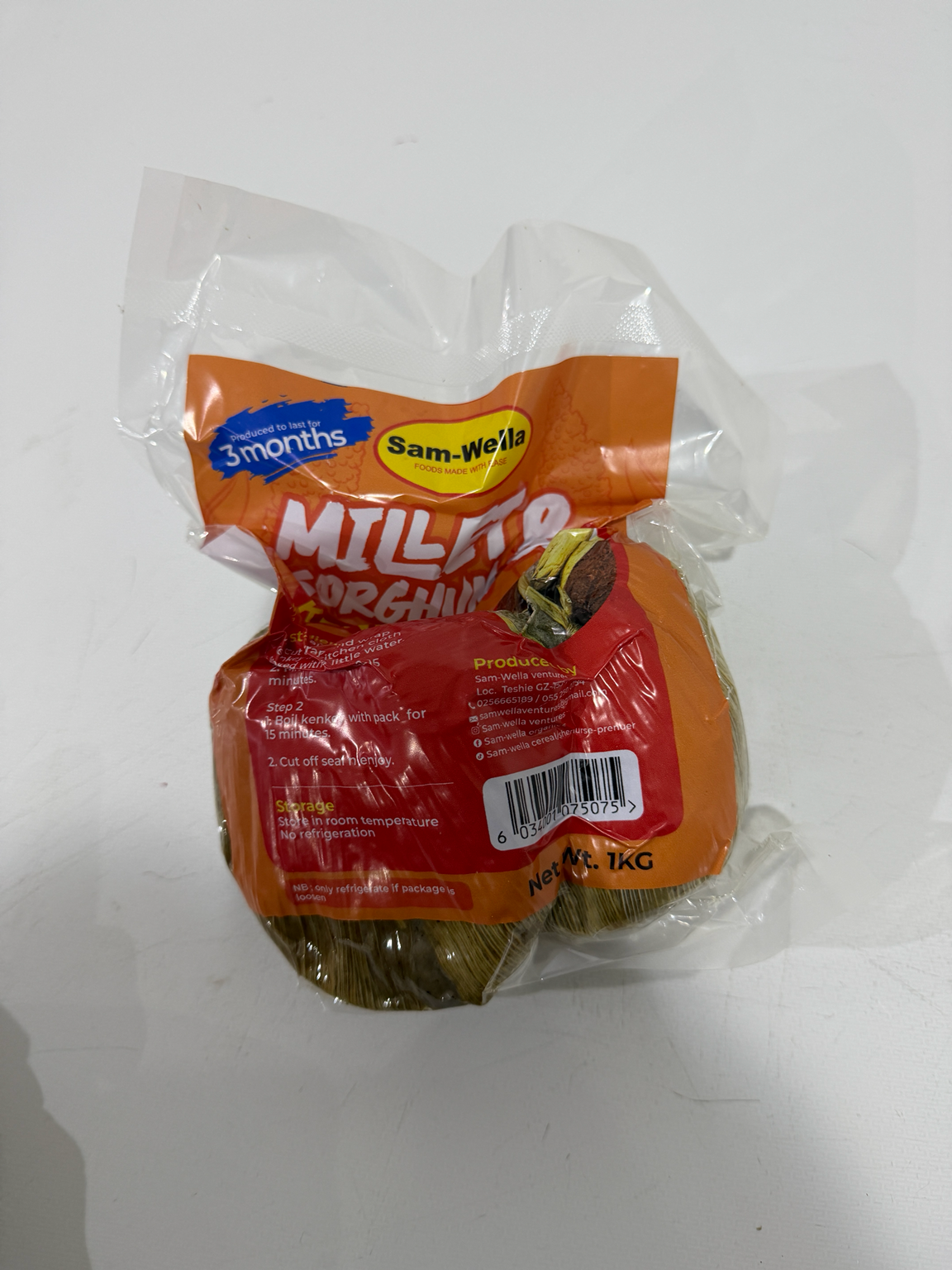 Vacuum Kenkey