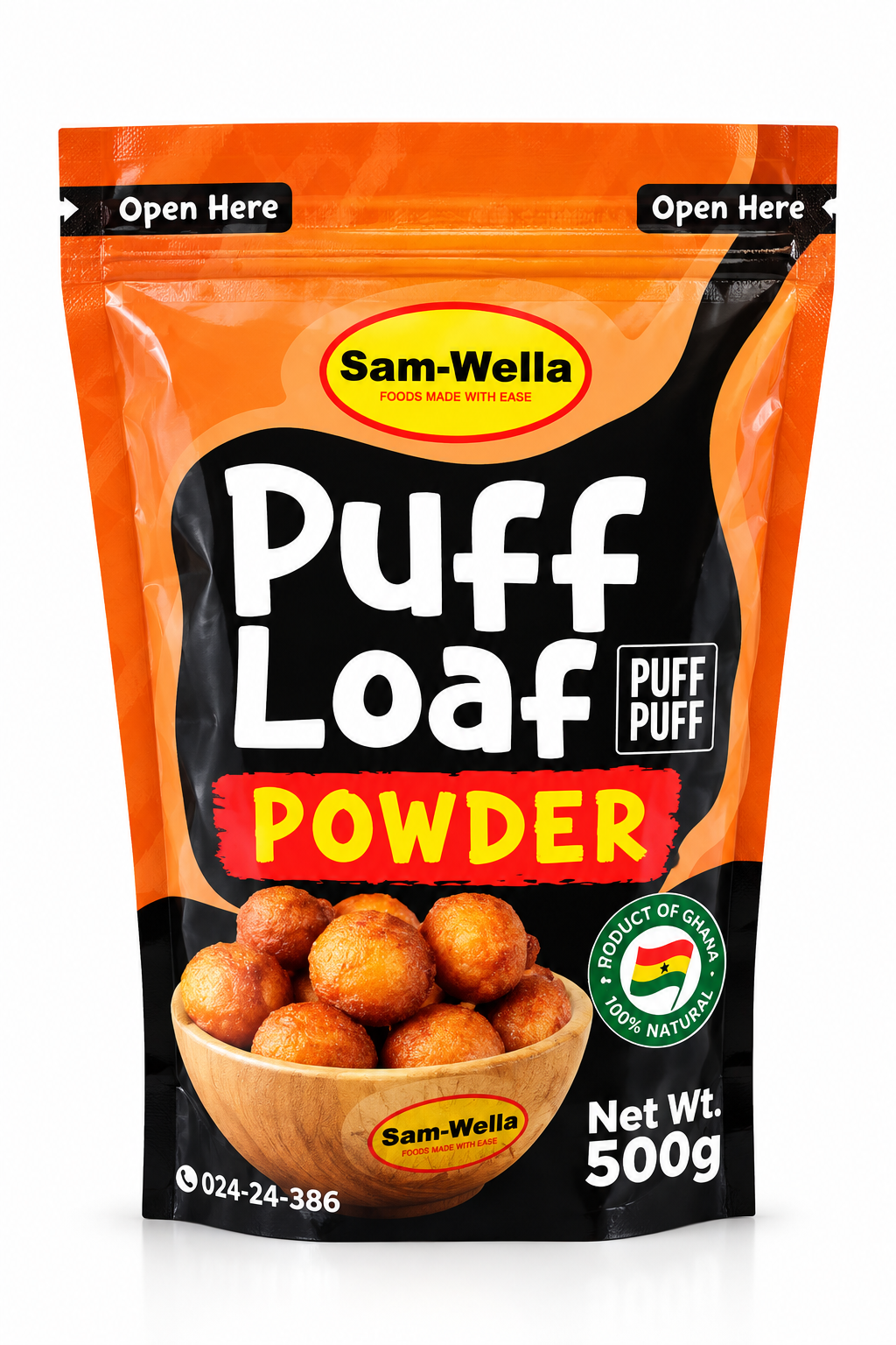 Puff Loaf [Bofrot] 500gms
